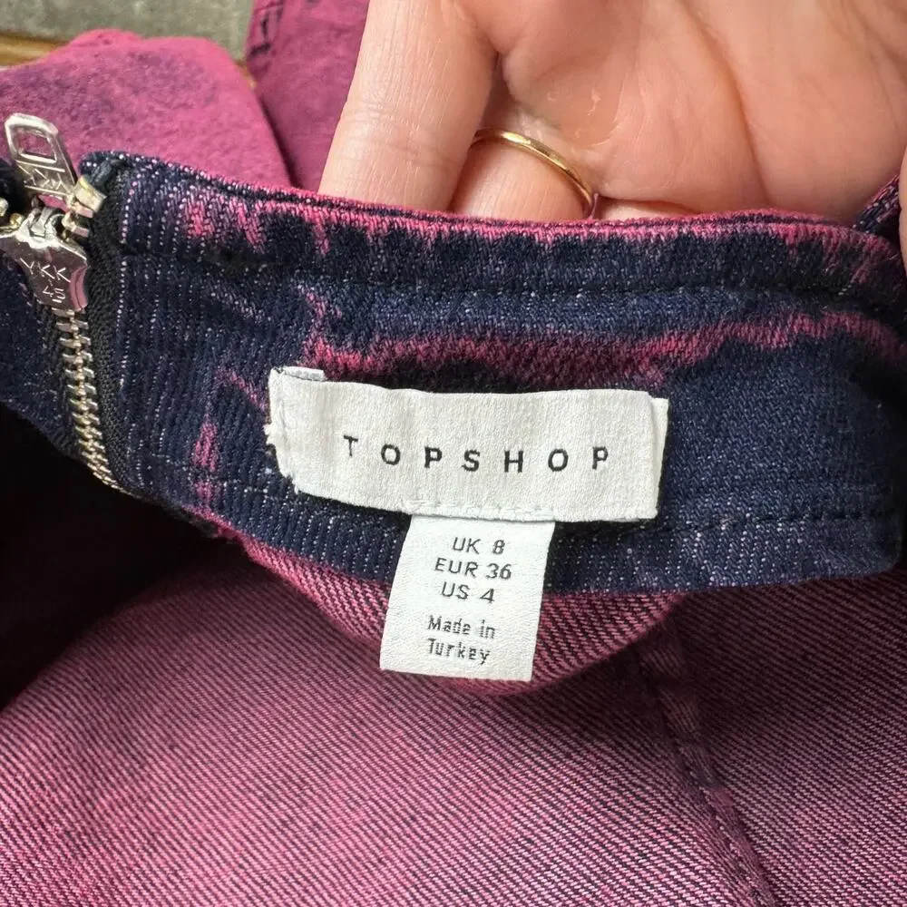 Topshop overdye denim